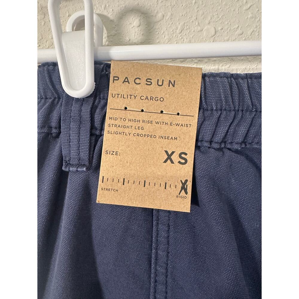 PacSun navy utility cargo pants NWT Size XS - Picture 7 of 9